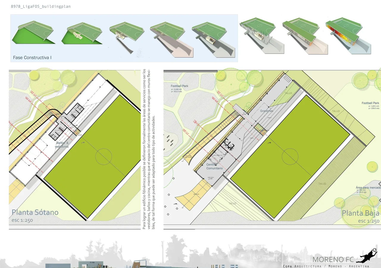Moreno F.C. Community Center Sport for social Change Centro Comunitario Moreno F.C. Deporte para el cambio social, Moreno, Argentina