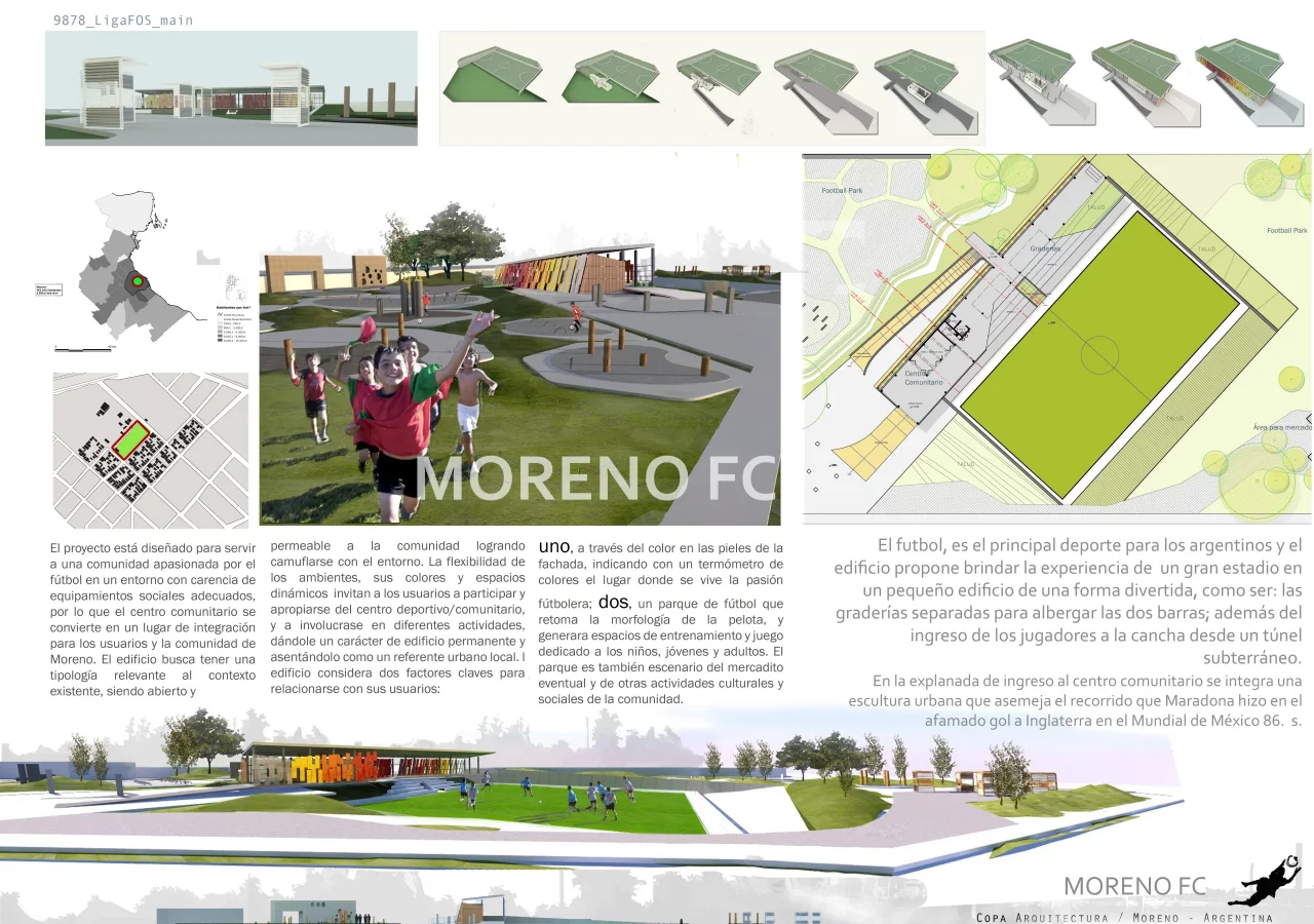 Moreno F.C. Community Center Sport for social Change Centro Comunitario Moreno F.C. Deporte para el cambio social, Moreno, Argentina