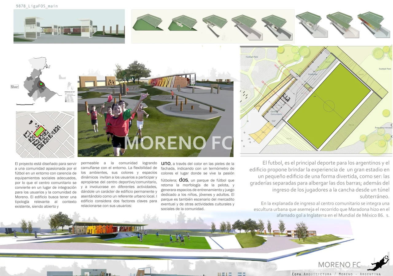 Moreno F.C. Community Center Sport for social Change Centro Comunitario Moreno F.C. Deporte para el cambio social, Moreno, Argentina